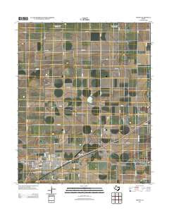 Friona Texas Historical topographic map, 1:24000 scale, 7.5 X 7.5 Minute, Year 2012