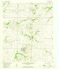 Frisco Texas Historical topographic map, 1:24000 scale, 7.5 X 7.5 Minute, Year 1960