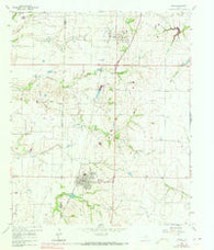 Frisco Texas Historical topographic map, 1:24000 scale, 7.5 X 7.5 Minute, Year 1960