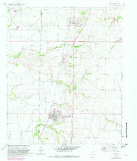 Frisco Texas Historical topographic map, 1:24000 scale, 7.5 X 7.5 Minute, Year 1960