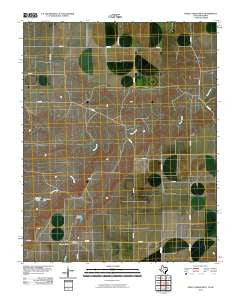 Frisco Creek West Texas Historical topographic map, 1:24000 scale, 7.5 X 7.5 Minute, Year 2010