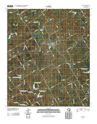 Frost Texas Historical topographic map, 1:24000 scale, 7.5 X 7.5 Minute, Year 2010