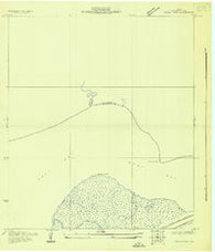 Frozen Point Texas Historical topographic map, 1:24000 scale, 7.5 X 7.5 Minute, Year 1931