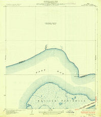 Frozen Point Texas Historical topographic map, 1:31680 scale, 7.5 X 7.5 Minute, Year 1933