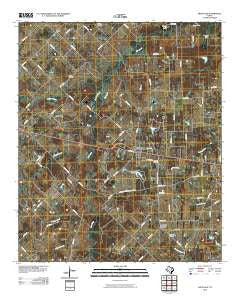 Fruitvale Texas Historical topographic map, 1:24000 scale, 7.5 X 7.5 Minute, Year 2010