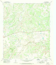 Fulda Texas Historical topographic map, 1:24000 scale, 7.5 X 7.5 Minute, Year 1966