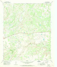 Fulda Texas Historical topographic map, 1:24000 scale, 7.5 X 7.5 Minute, Year 1966