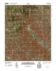 Fuller Texas Historical topographic map, 1:24000 scale, 7.5 X 7.5 Minute, Year 2010