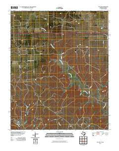 Fuller Texas Historical topographic map, 1:24000 scale, 7.5 X 7.5 Minute, Year 2010