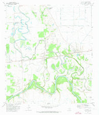 Fulshear Texas Historical topographic map, 1:24000 scale, 7.5 X 7.5 Minute, Year 1971