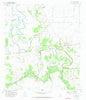 Fulshear Texas Historical topographic map, 1:24000 scale, 7.5 X 7.5 Minute, Year 1971