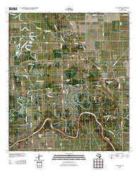 Fulshear Texas Historical topographic map, 1:24000 scale, 7.5 X 7.5 Minute, Year 2010