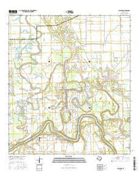 Fulshear Texas Current topographic map, 1:24000 scale, 7.5 X 7.5 Minute, Year 2016