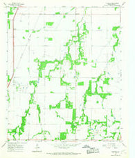 Funston Texas Historical topographic map, 1:24000 scale, 7.5 X 7.5 Minute, Year 1965