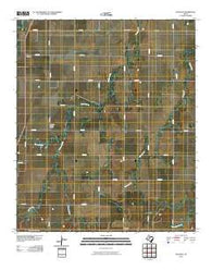 Funston Texas Historical topographic map, 1:24000 scale, 7.5 X 7.5 Minute, Year 2010