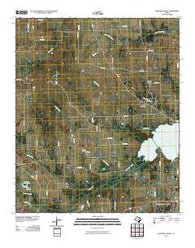Gafford Chapel Texas Historical topographic map, 1:24000 scale, 7.5 X 7.5 Minute, Year 2010
