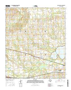Gafford Chapel Texas Current topographic map, 1:24000 scale, 7.5 X 7.5 Minute, Year 2016