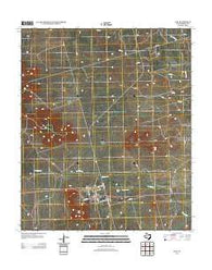 Gail Texas Historical topographic map, 1:24000 scale, 7.5 X 7.5 Minute, Year 2012