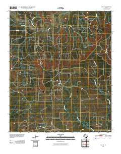 Gail NE Texas Historical topographic map, 1:24000 scale, 7.5 X 7.5 Minute, Year 2010