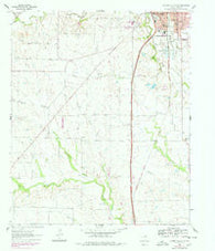 Gainesville South Texas Historical topographic map, 1:24000 scale, 7.5 X 7.5 Minute, Year 1960
