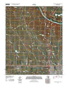 Gainesville North Texas Historical topographic map, 1:24000 scale, 7.5 X 7.5 Minute, Year 2010