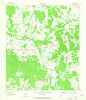 Galilee Texas Historical topographic map, 1:24000 scale, 7.5 X 7.5 Minute, Year 1962