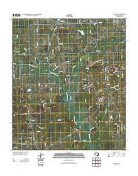 Galilee Texas Historical topographic map, 1:24000 scale, 7.5 X 7.5 Minute, Year 2013