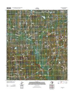 Galilee Texas Historical topographic map, 1:24000 scale, 7.5 X 7.5 Minute, Year 2013