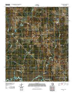 Galloway Texas Historical topographic map, 1:24000 scale, 7.5 X 7.5 Minute, Year 2010