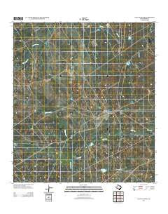 Galvan Ranch Texas Historical topographic map, 1:24000 scale, 7.5 X 7.5 Minute, Year 2013