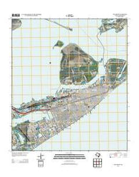 Galveston Texas Historical topographic map, 1:24000 scale, 7.5 X 7.5 Minute, Year 2013