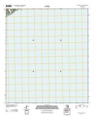 Galveston OE S Texas Historical topographic map, 1:24000 scale, 7.5 X 7.5 Minute, Year 2010