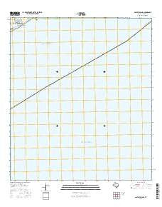 Galveston OE S Texas Current topographic map, 1:24000 scale, 7.5 X 7.5 Minute, Year 2016