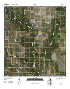 Ganado NE Texas Historical topographic map, 1:24000 scale, 7.5 X 7.5 Minute, Year 2010
