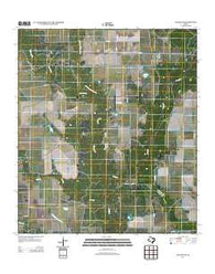 Ganado NE Texas Historical topographic map, 1:24000 scale, 7.5 X 7.5 Minute, Year 2013