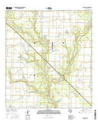 Ganado NE Texas Current topographic map, 1:24000 scale, 7.5 X 7.5 Minute, Year 2016