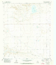 Garcia Lake Texas Historical topographic map, 1:24000 scale, 7.5 X 7.5 Minute, Year 1971