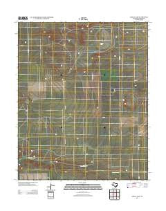 Garcia Lake Texas Historical topographic map, 1:24000 scale, 7.5 X 7.5 Minute, Year 2012