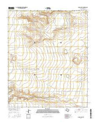 Garcia Lake Texas Current topographic map, 1:24000 scale, 7.5 X 7.5 Minute, Year 2016