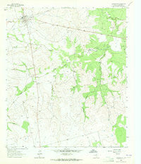 Garden City Texas Historical topographic map, 1:24000 scale, 7.5 X 7.5 Minute, Year 1963