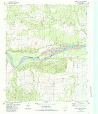 Garden Valley Texas Historical topographic map, 1:24000 scale, 7.5 X 7.5 Minute, Year 1985