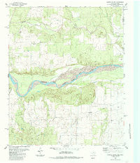 Garden Valley Texas Historical topographic map, 1:24000 scale, 7.5 X 7.5 Minute, Year 1985