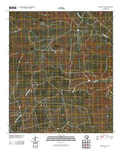 Garden City NE Texas Historical topographic map, 1:24000 scale, 7.5 X 7.5 Minute, Year 2010