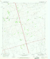 Gardendale Texas Historical topographic map, 1:24000 scale, 7.5 X 7.5 Minute, Year 1968
