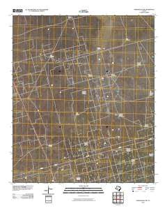 Gardendale NW Texas Historical topographic map, 1:24000 scale, 7.5 X 7.5 Minute, Year 2010