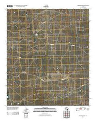 Gardener Draw Texas Historical topographic map, 1:24000 scale, 7.5 X 7.5 Minute, Year 2010