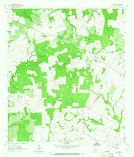 Garfield Texas Historical topographic map, 1:24000 scale, 7.5 X 7.5 Minute, Year 1963