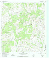Garfield Texas Historical topographic map, 1:24000 scale, 7.5 X 7.5 Minute, Year 1963