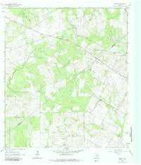 Garfield Texas Historical topographic map, 1:24000 scale, 7.5 X 7.5 Minute, Year 1963