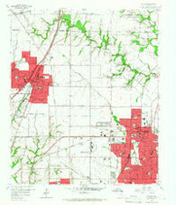 Garland Texas Historical topographic map, 1:24000 scale, 7.5 X 7.5 Minute, Year 1959